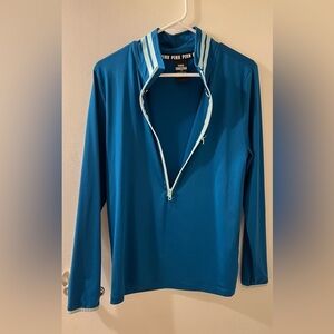 PINK Victoria's Secret Blue Athletic Jacket